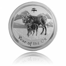 Australien Lunar Ochse 10 Unzen Silber