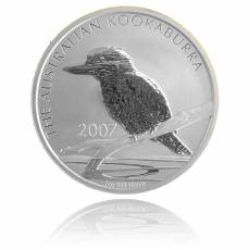 Austral. Kookaburra 1 Unze Silber (2007)