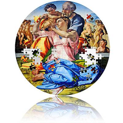 Silbermünze 3 oz Doni Tondo Michelangelo Micropuzzle PP 2023