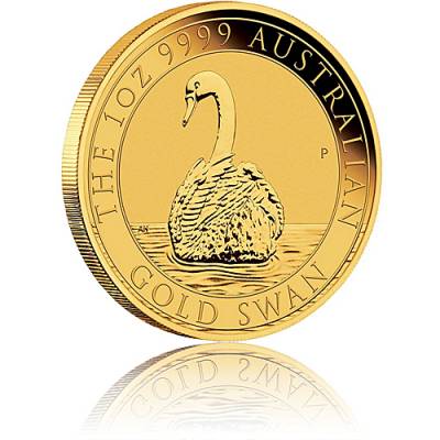 1 Unze Goldmünze Australien Schwan 2023