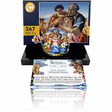 Silbermünze 3 oz Doni Tondo Michelangelo Micropuzzle PP 2023