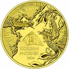 Goldmünze 1 oz Südkorea - Phönix 2024