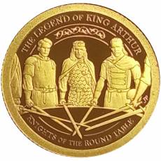 Gold 8 Coin Set The Legend of King Arthur Proof 2022