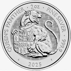 2 Unzen Silber Tudors Beasts Queen´s Panther 2025