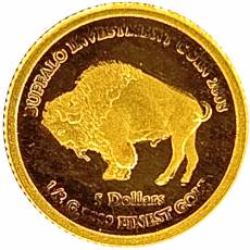 Goldmünze 1/2 gramm Buffalo 2008