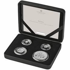 4 Coin-Set Britannia Silber PP 2025