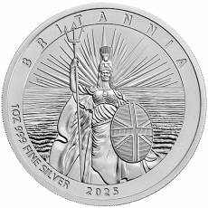 4 Coin-Set Britannia Silber PP 2025